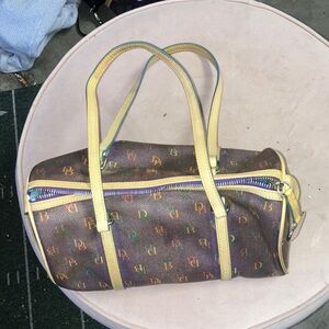 Dooney & Bourke Brown Multicolor Shoulder Bag